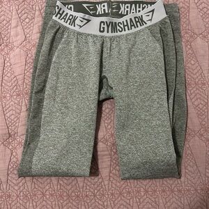 Gymshark Heathered Green Workout Leggings